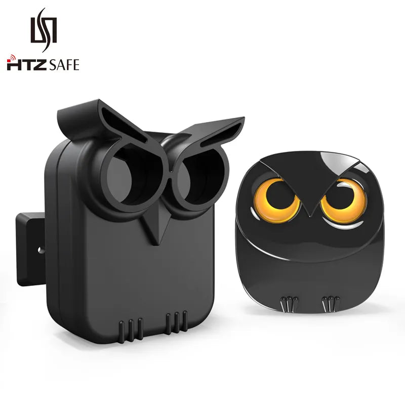 HTZSAFE Wireless Driveway Security Alarm Waterproof PIR Motion Detector - Shutter Shop Emporium