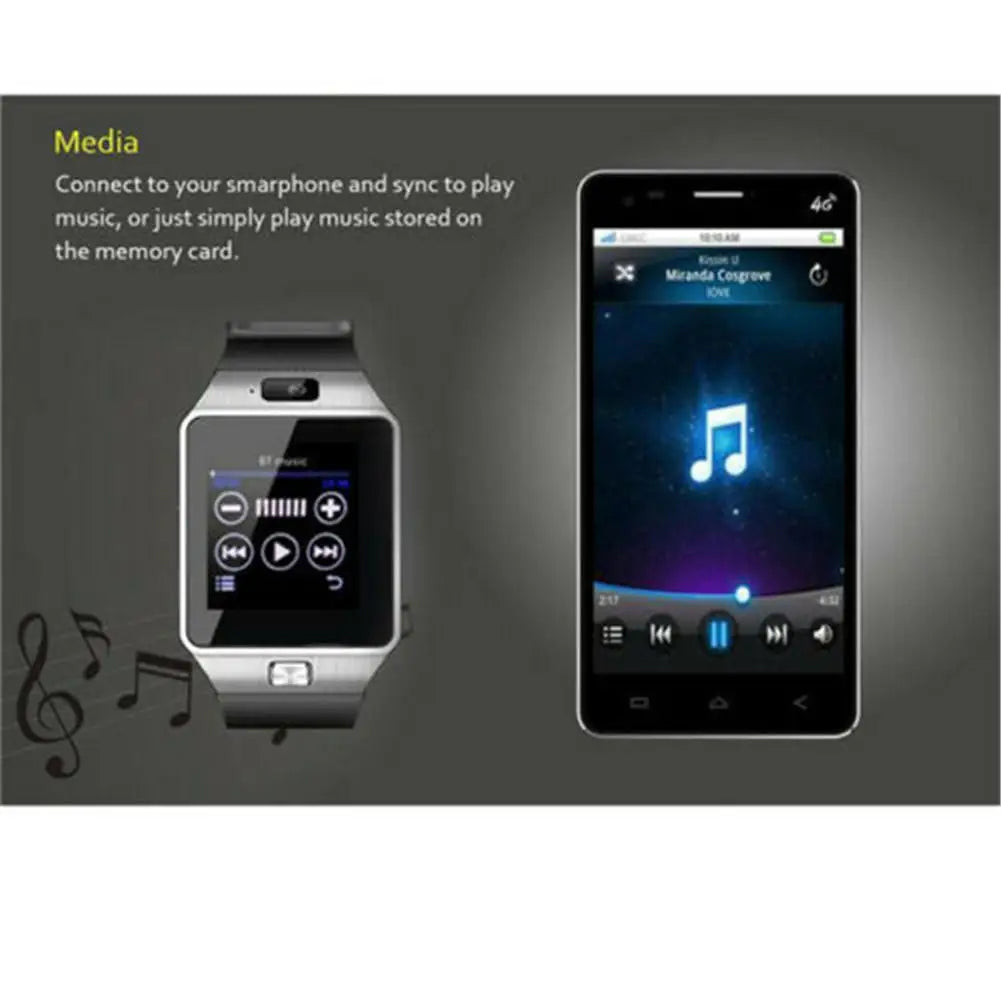 Men Women Smart Watch Bluetooth Wristwatch - Shutter Shop Emporium