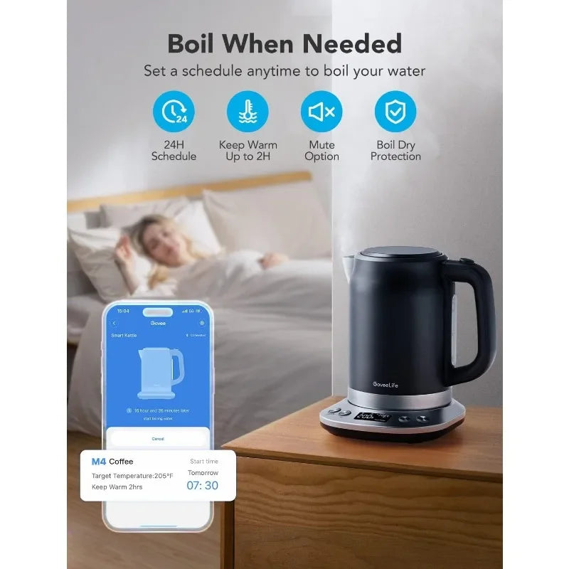 GoveeLife Smart Electric Kettle Temperature Control - Shutter Shop Emporium