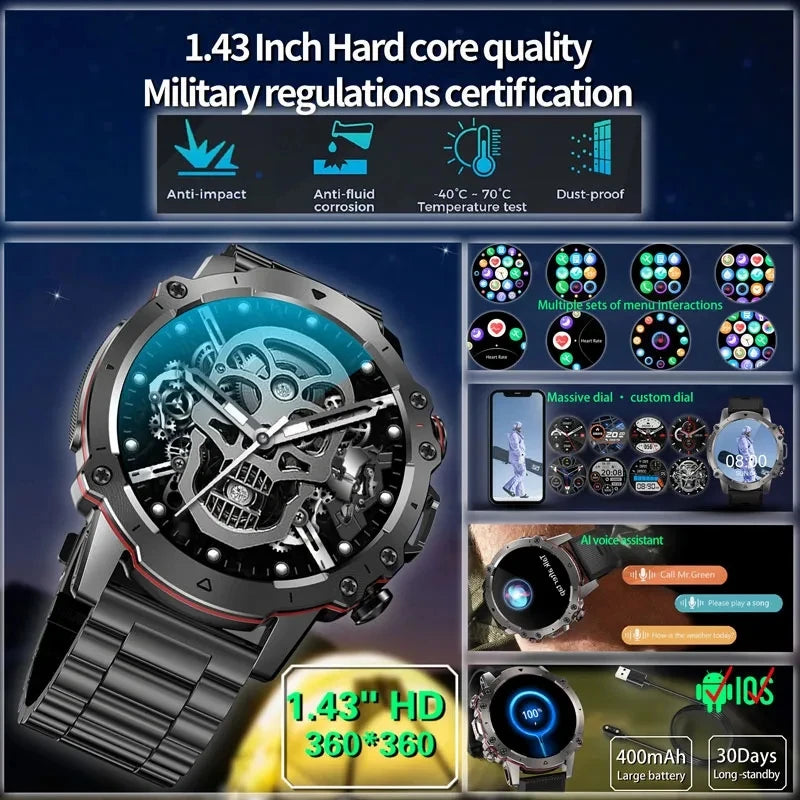 Xiaomi Mijia AMOLED HD Screen Smart Watch Men Bluetooth Calling