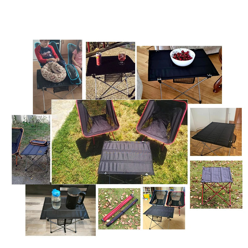 Outdoor Foldable Table Camping Desk - Shutter Shop Emporium