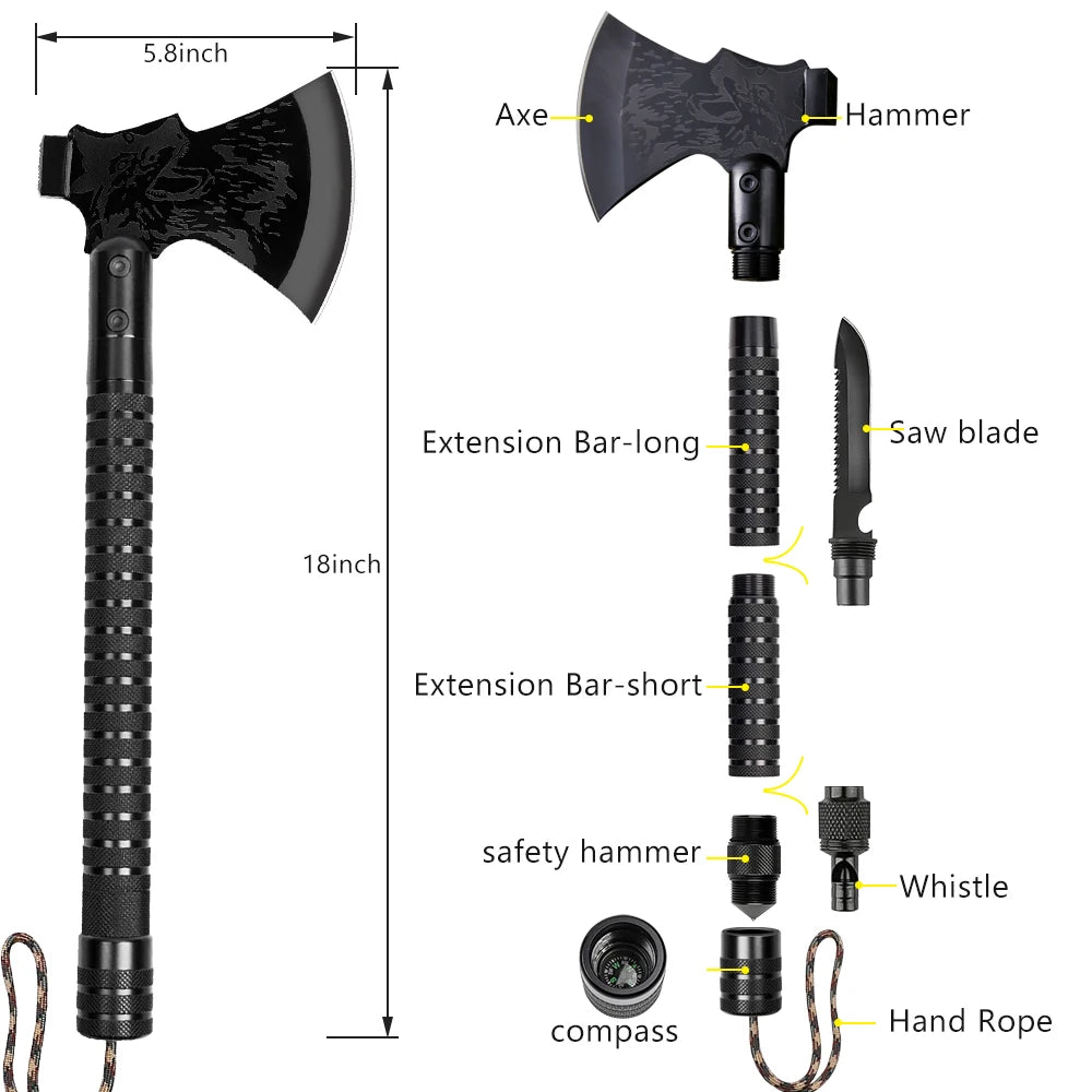 Foldable Survival Axe